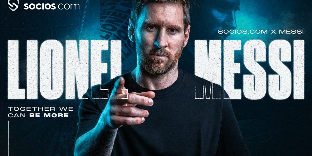 Messi se convirtió en embajador global de Socios.com