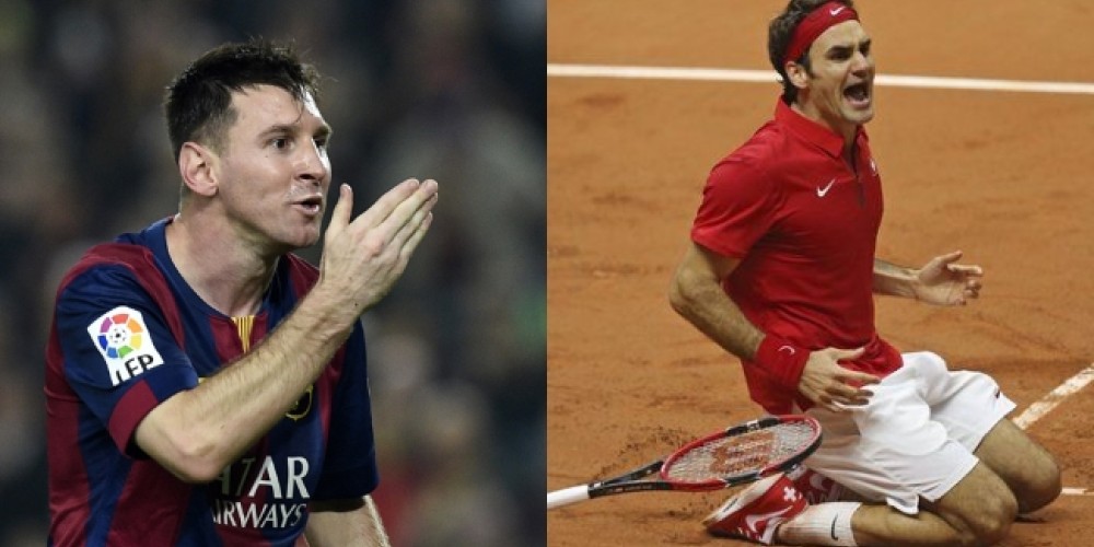 Messi, Federer y el placer de ser contempor&aacute;neos 