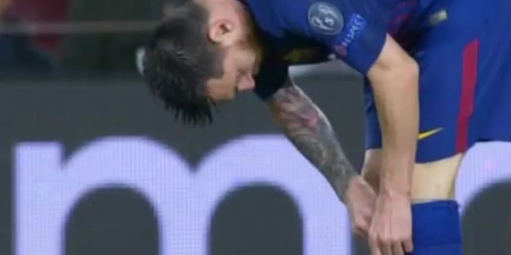 El motivo del comprimido de glucosa que se tomó Messi a mitad del encuentro