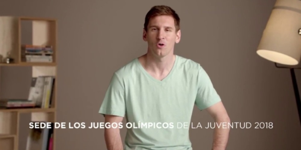 En el cierre de Nanjing 2014, Messi invit&oacute; a los JJOO de la Juventud Buenos Aires 2018