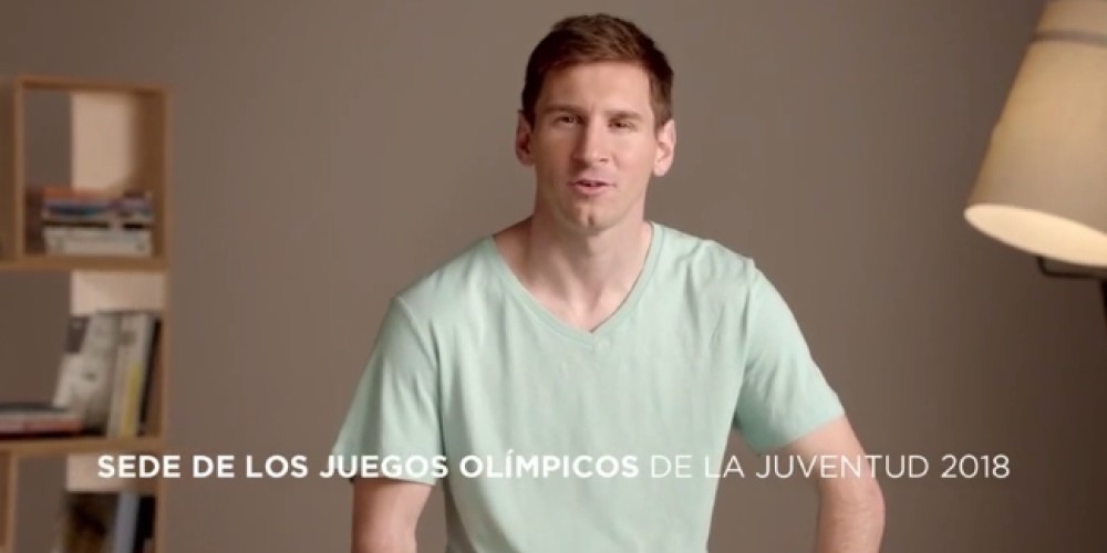 Los Juegos de la Juventud Buenos Aires 2018 tienen un nuevo video con Messi