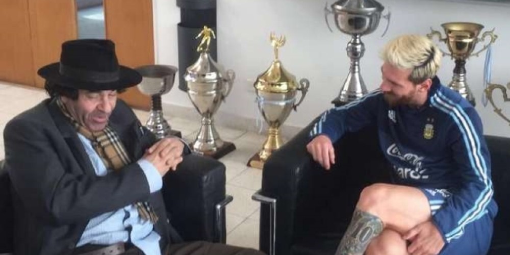 Un actor argentino hizo llorar a Messi mediante un emotivo mensaje