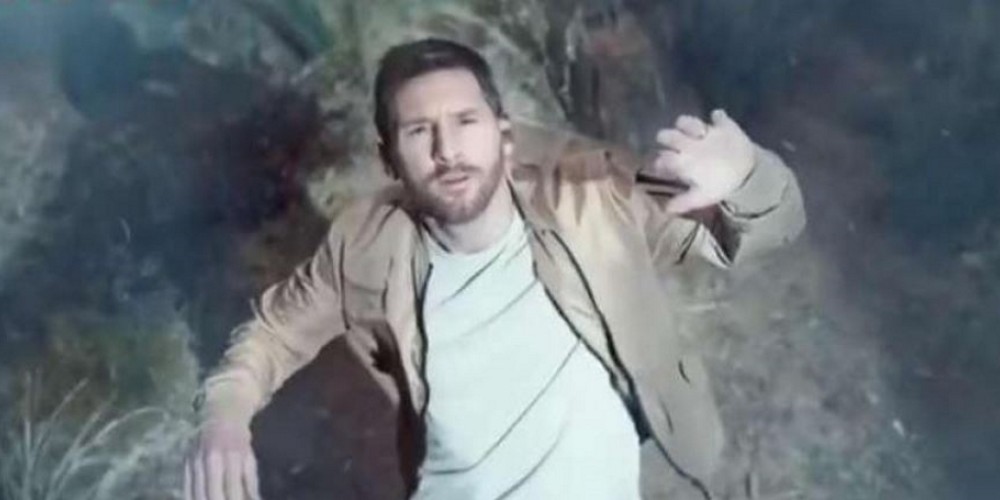 La publicidad en la que Messi es secuestrado por un Ovni