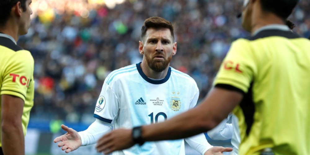 Conmebol comunicó la sanción a Messi
