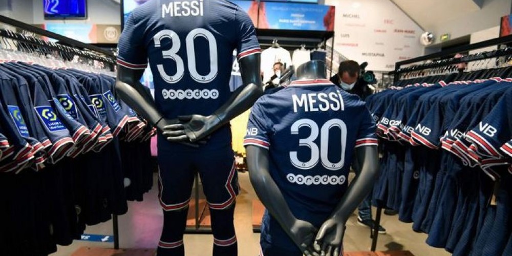 El PSG desmintió haber vendido un millón de camisetas de Messi