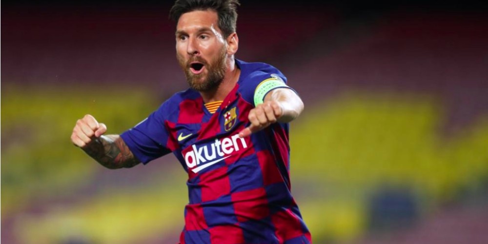 Messi participa de una ingeniosa publicidad de uno de los sponsors del Barcelona