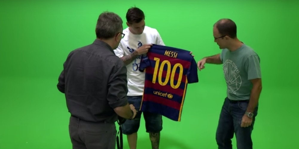 La camiseta especial de Messi por sus 100 partidos en la Champions League