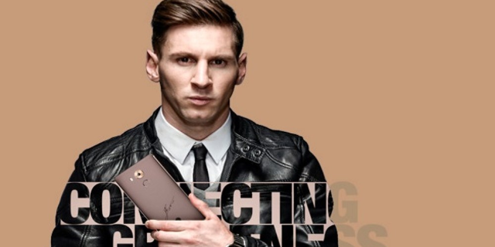 Huawei presentó el nuevo Smartphone Messi Mate 8