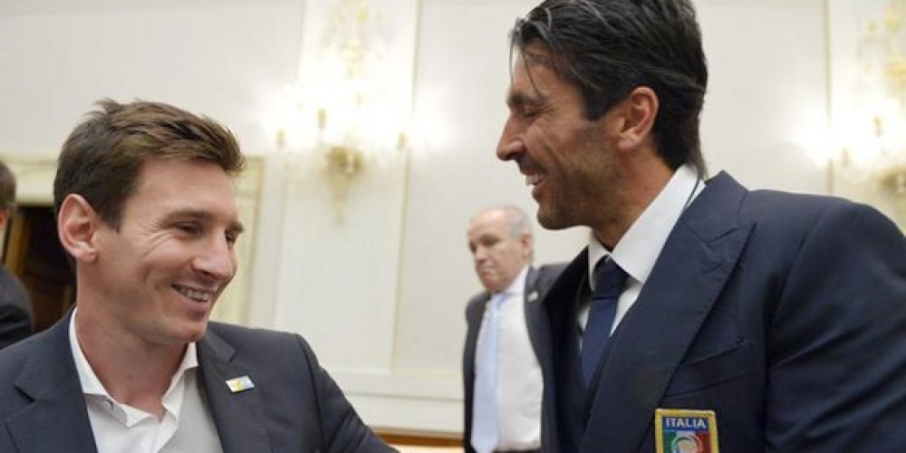 El récord negativo de Messi ante Buffon