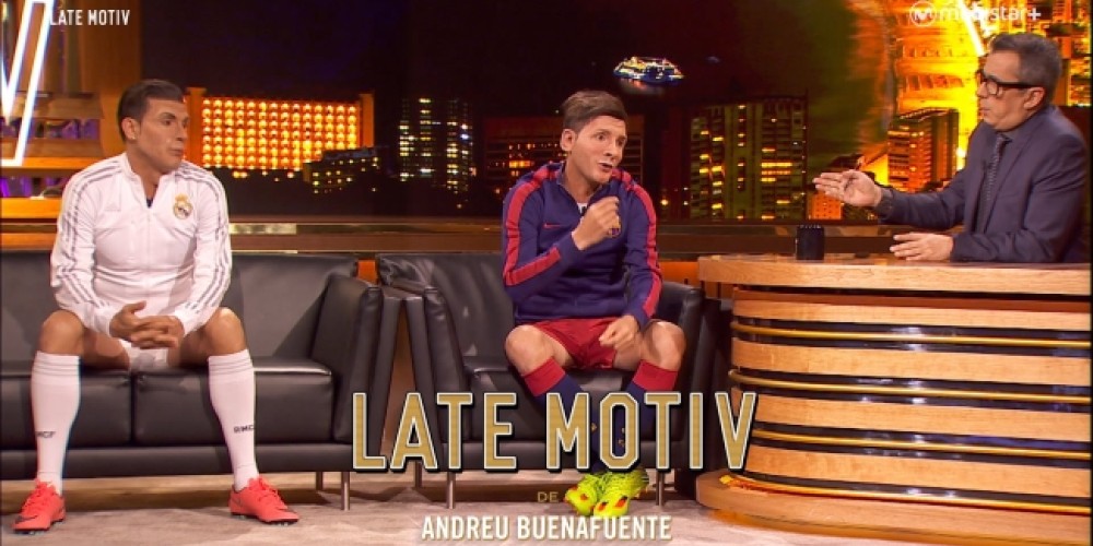 Mart&iacute;n Bossi imit&oacute; a Messi y Cristiano, e hizo que se intercambien camisetas