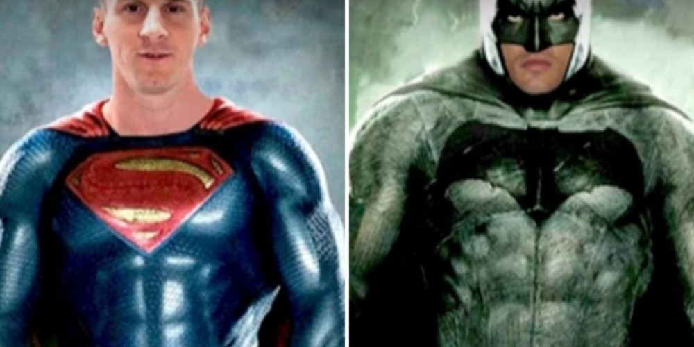 En la previa al Clásico, Messi es Superman y Cristiano es Batman en un divertido viral