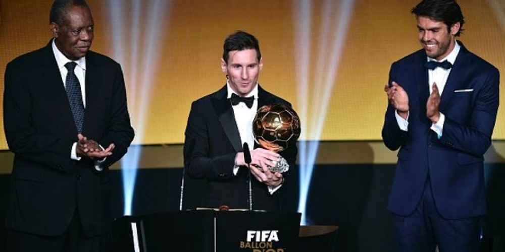Lionel Messi es el ganador del Bal&oacute;n de Oro 2015 de la FIFA