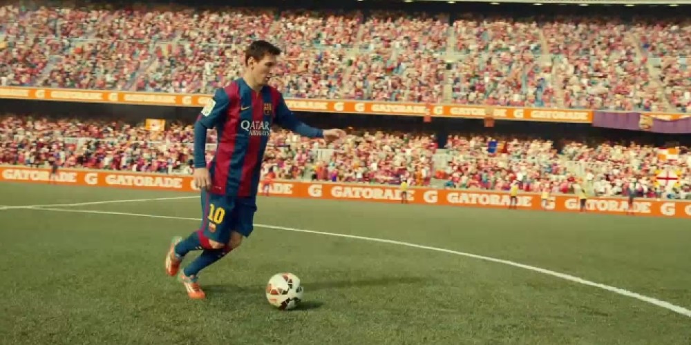 Pirlo, Özil y Messi a puro fútbol en el nuevo comercial de Gatorade