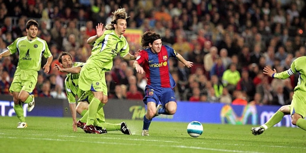 Se cumplen diez a&ntilde;os del hist&oacute;rico gol de Messi ante el Getafe