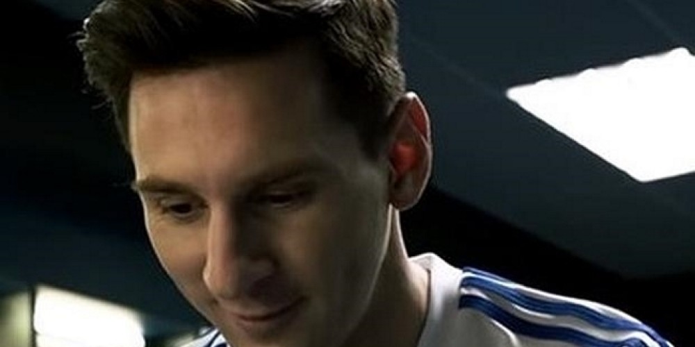 El Mirandés trucó una publicidad y anunció el fichaje de Messi