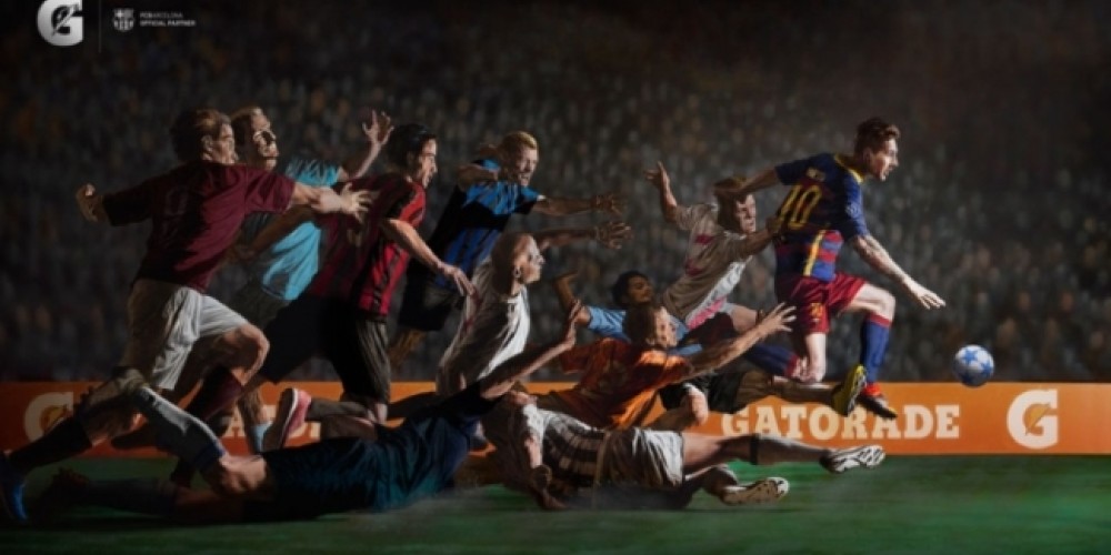 Messi protagoniza la gran campaña "No te caigas"