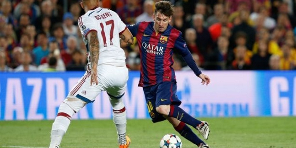 El gol de Messi que humill&oacute; a Boateng es el momento m&aacute;s tuiteado del a&ntilde;o