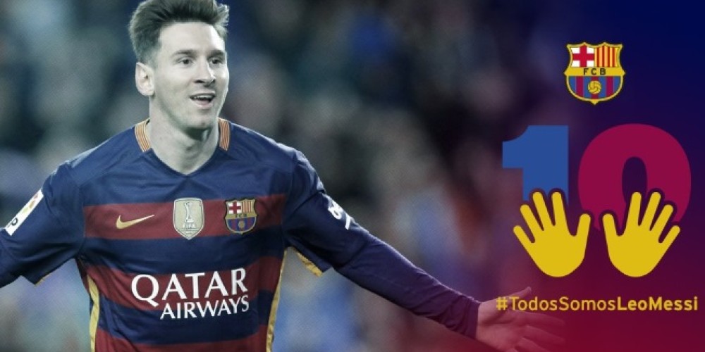 #TodosSomosLeoMessi, la campa&ntilde;a del Barcelona, &iquest;para que no vaya al Chelsea?