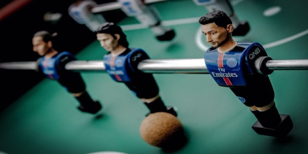 PSG y Clip’N FOOT lanzaron un metegol con los rostros de los futbolistas en 3D