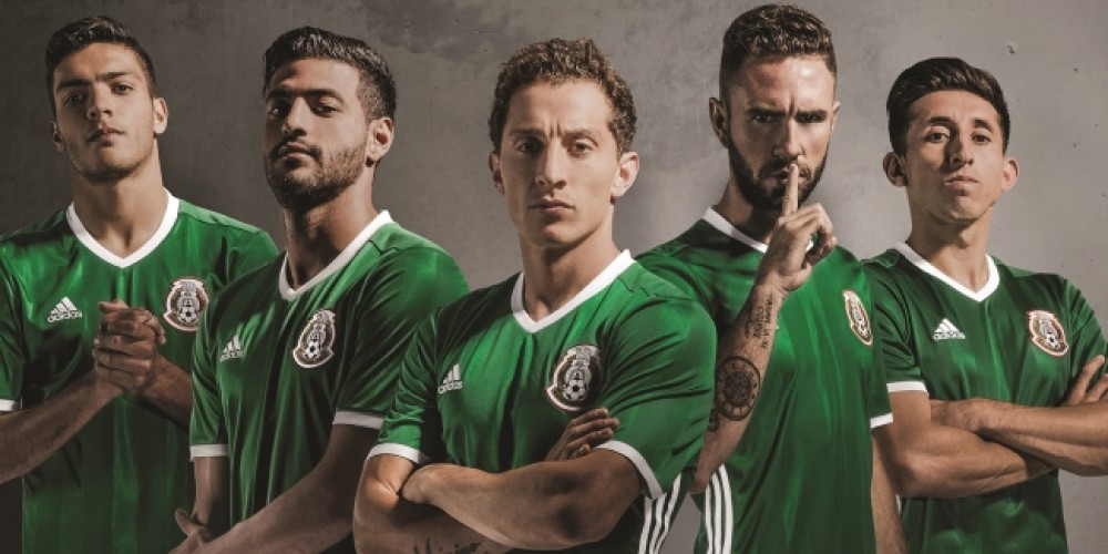 adidas presentó la nueva camiseta de México para el 2016