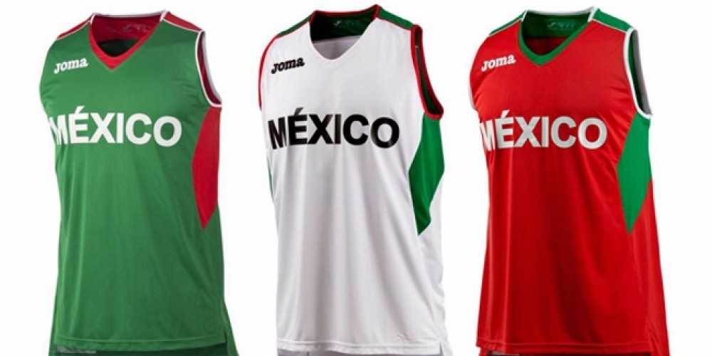 México ya tiene sus camisetas Joma para el Mundial de Básquet España 2014
