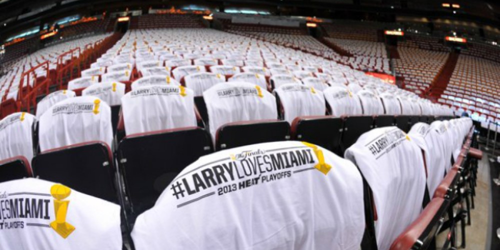 #LarryLovesMiami, el mensaje de Miami Heat