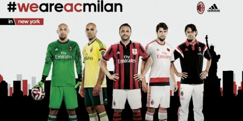 adidas presentó la nueva indumentaria del Milan