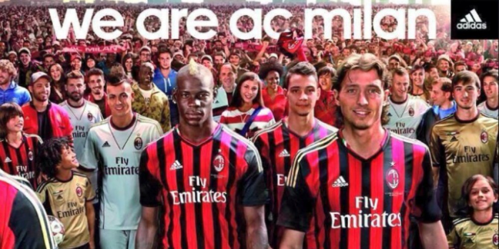 ​adidas lanz&oacute; la campa&ntilde;a de la nueva camiseta del Milan