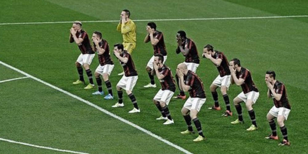 Antes del partido, el Milan le hizo el Haka al Carpi