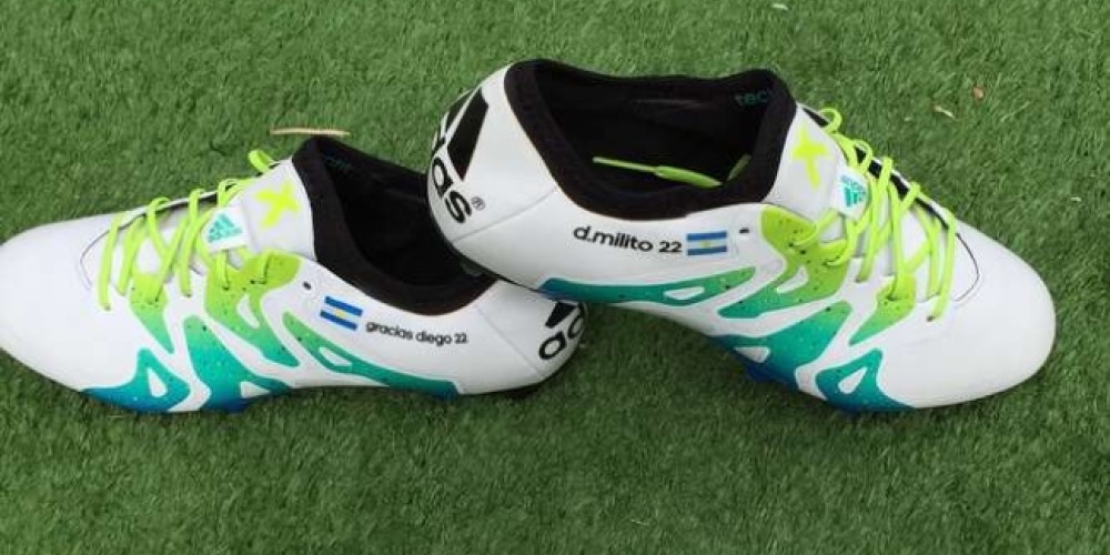 adidas homenajear&aacute; a Milito con 22 pares de X16 edici&oacute;n limitada
