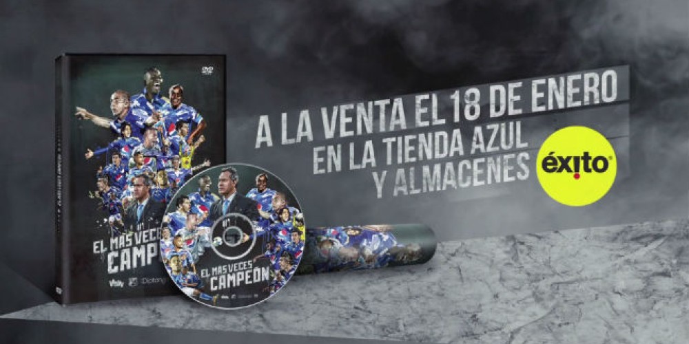 &ldquo;El M&aacute;s Veces Campe&oacute;n&rdquo;, la pel&iacute;cula de Millonarios FC