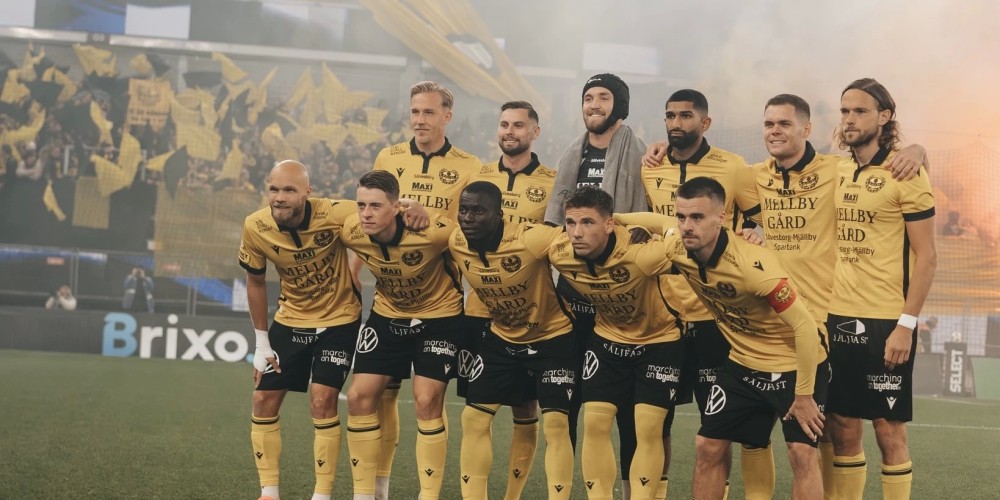 Mjällby AIF: el equipo de un pueblo de 1.500 habitantes que se consagró campeón en Suecia