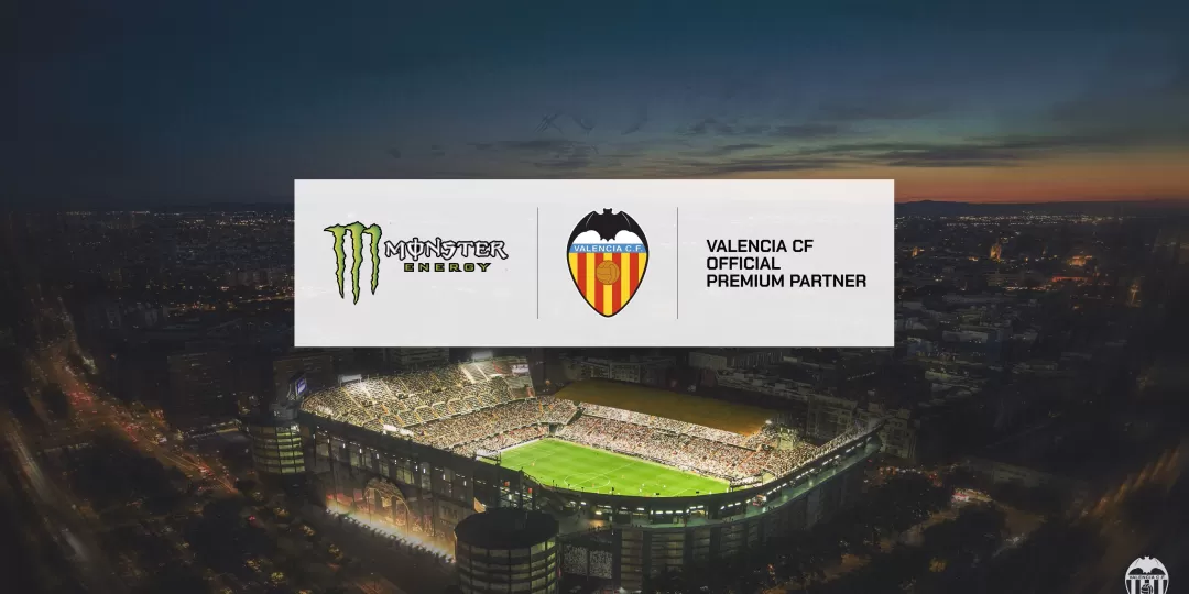 Monster Energy se convierte en Premium Partner del Valencia CF