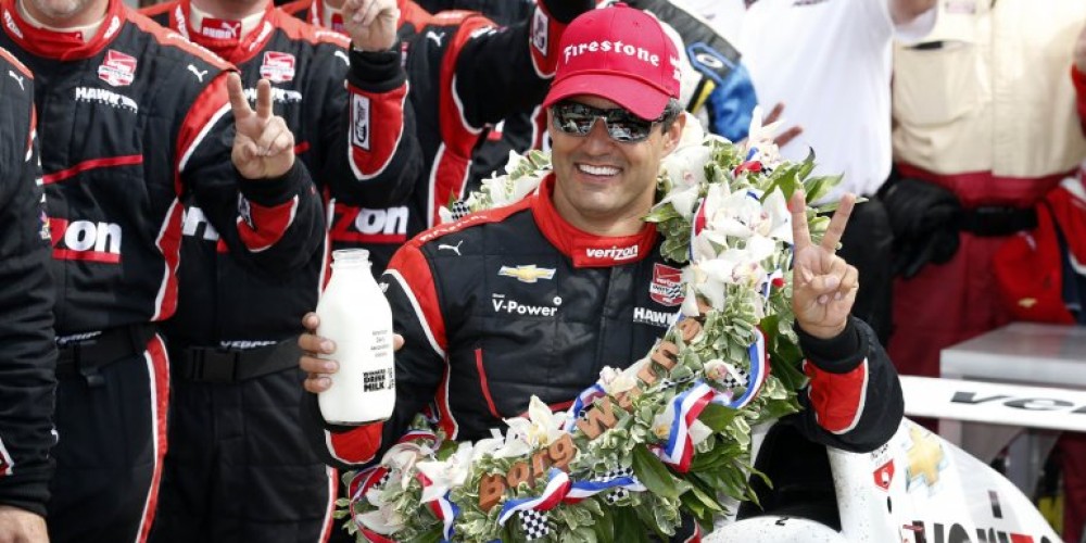 2.5 millones y un auto de lujo para Montoya por ganar las 500 millas de Indianapolis