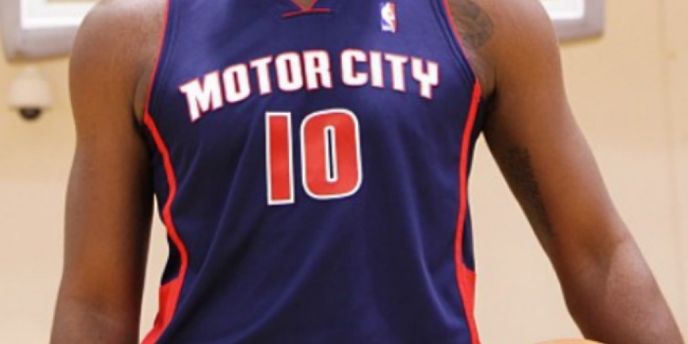 Los Pistons homenajean a Detroit en su camiseta
