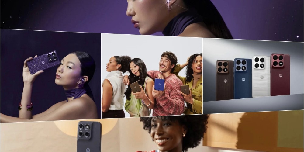 Motorola ampli&oacute; su portfolio premium con nuevos signature, razr, edge y moto g: dise&ntilde;o y potencia, a mano