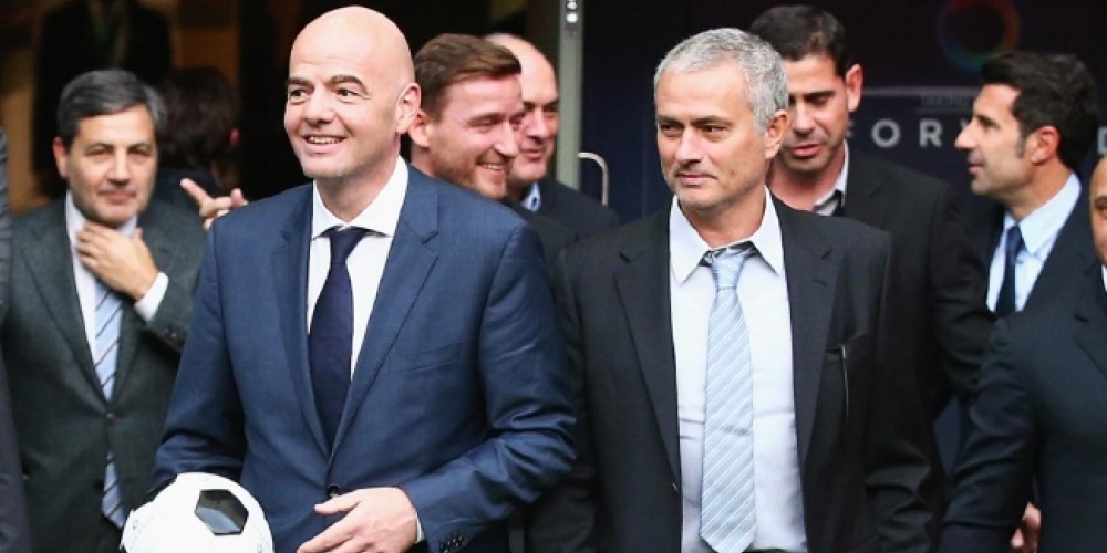 Mourinho, Aimar, Figo, Nakata y más jugarán un partido de leyendas en el Estadio Azteca