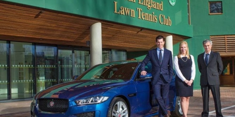 Jaguar eligi&oacute; a Mourinho para presentar el coche oficial de Wimbledon