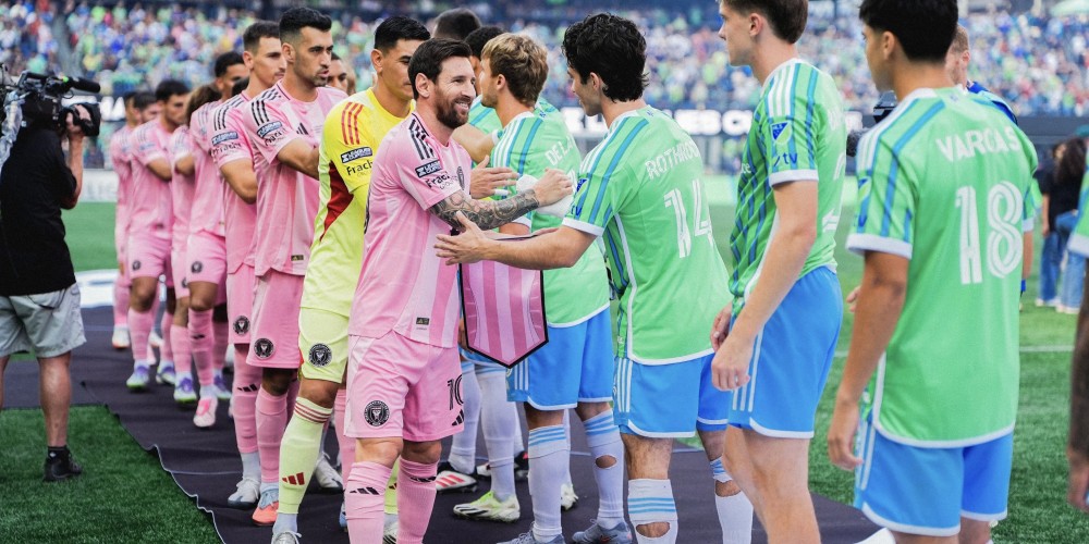 La movida de marketing del Seattle Sounders: una camiseta del club a cambio de una de Messi