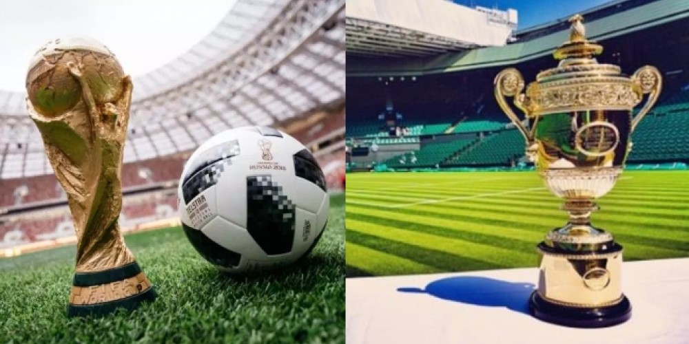 La final de Wimbledon se jugar&aacute; en simult&aacute;neo con la final de la Copa del Mundo