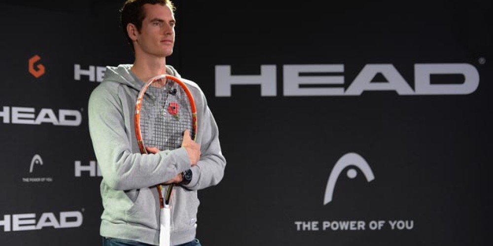 Head present&oacute; su nueva raqueta con Andy Murray como protagonista