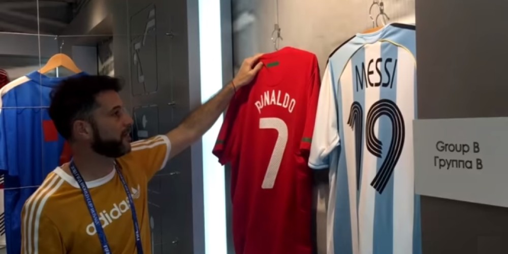 Classic Football Shirts presenta su emblemática exhibición de camisetas en Rusia 2018