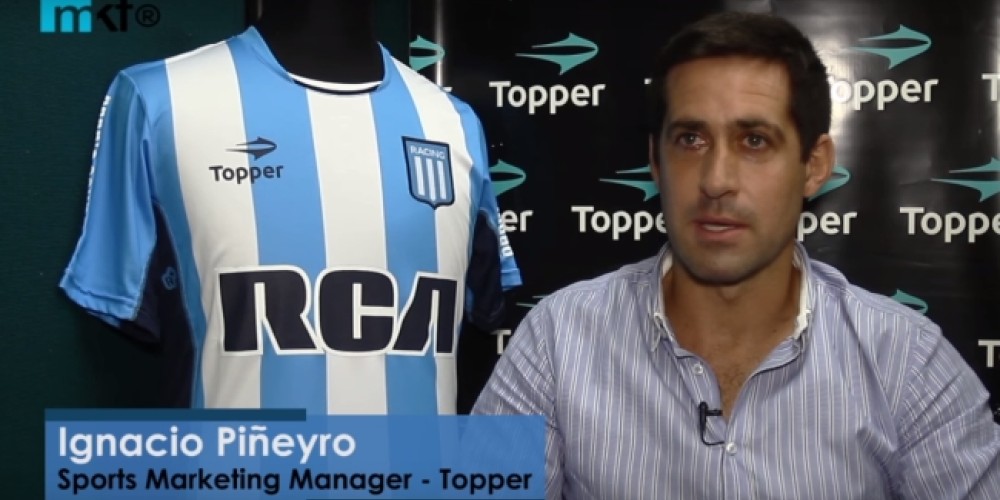 La campa&ntilde;a de la nueva camiseta Topper de Racing para el 2016