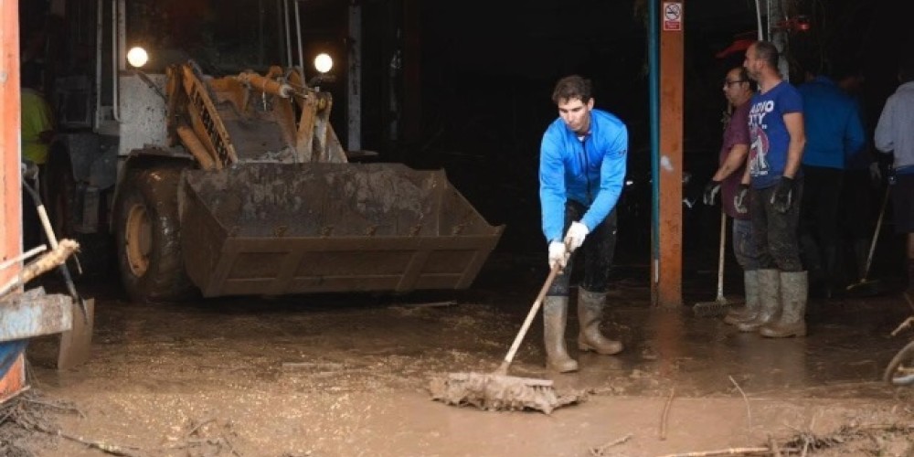 Nadal ofrece las instalaciones de su Academia para albergar damnificados