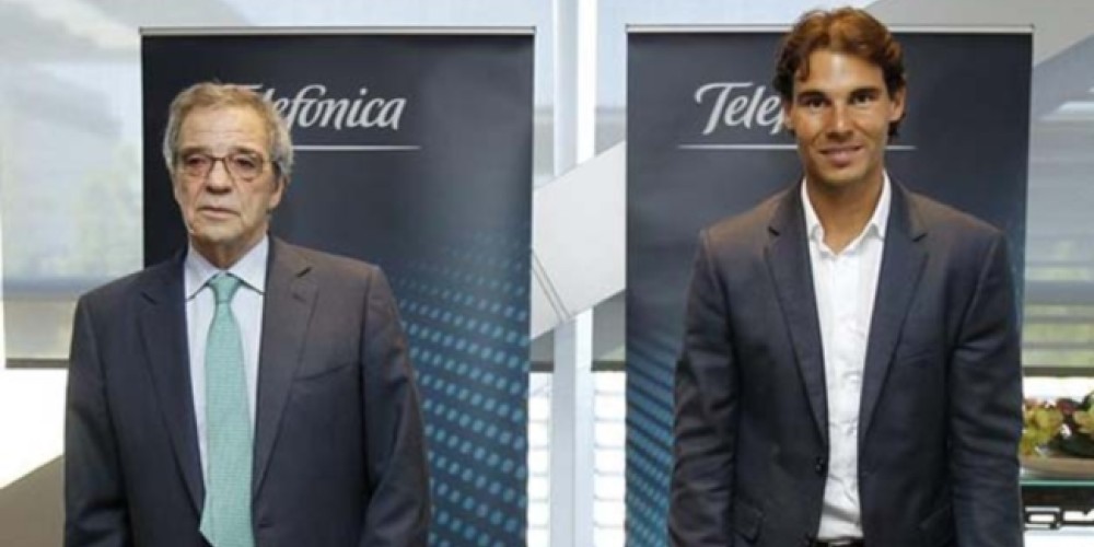 Rafa Nadal ser&aacute; embajador de Telef&oacute;nica