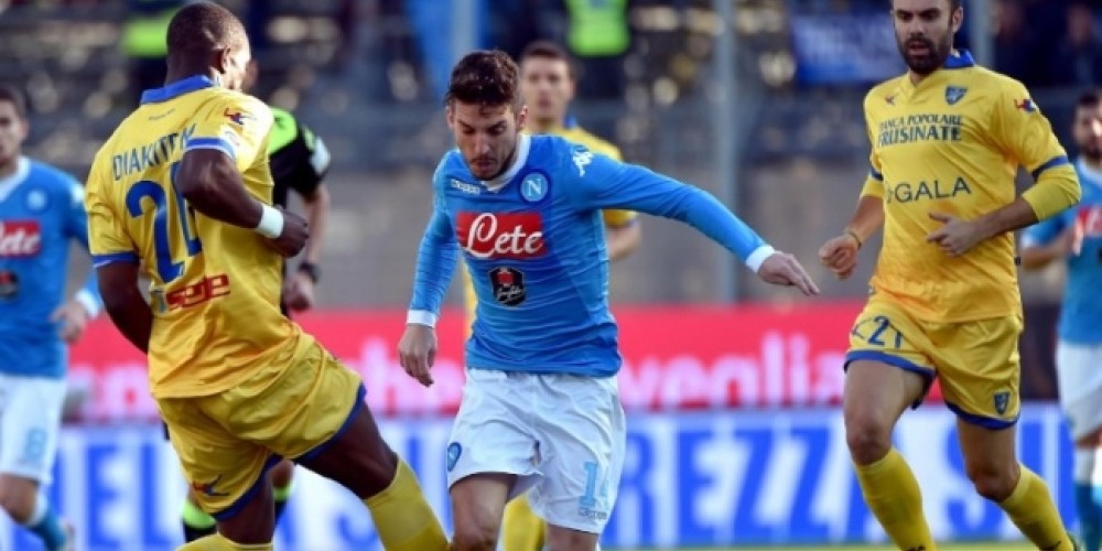 El partido entre Napoli y Frosinone ser&iacute;a investigado por apuestas irregulares