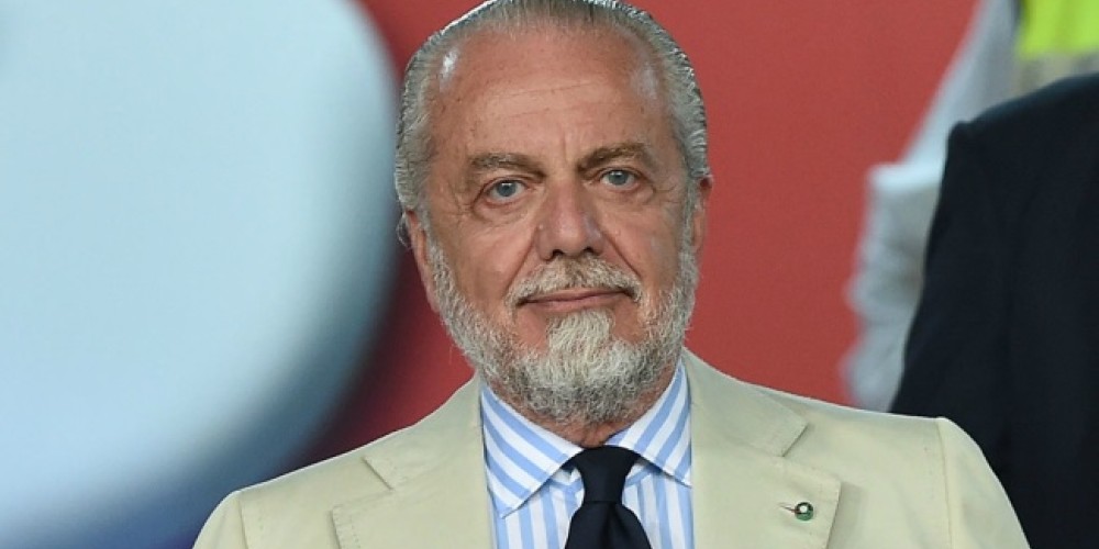 Las curiosas reformas que le quiere hacer al f&uacute;tbol el presidente del N&aacute;poli