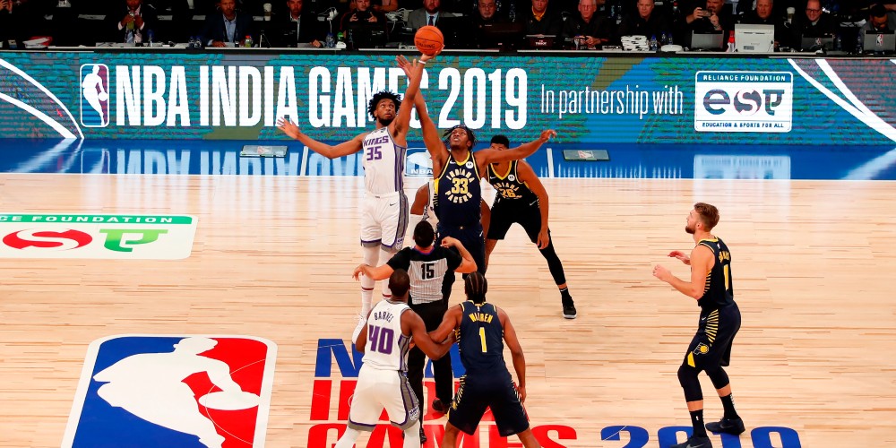 La NBA desembarca en la India y quiere formar un torneo all&iacute; en los pr&oacute;ximos cinco a&ntilde;os