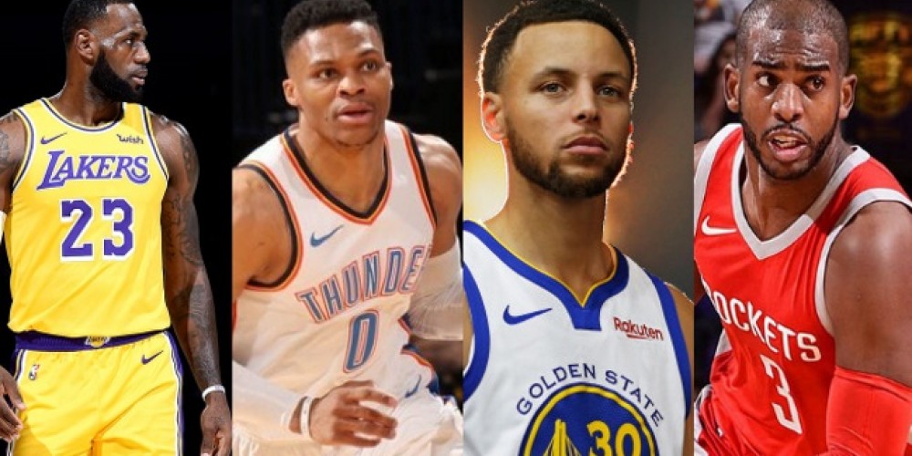 Los 11 jugadores de la NBA que cobrar&aacute;n mas de 30 millones de d&oacute;lares esta temporada