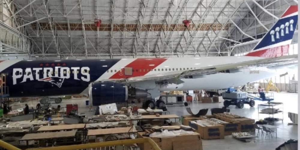 Los New England Patriots se convierten en la primera franquicia en tener su propio avi&oacute;n